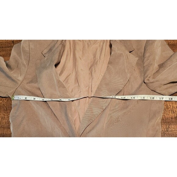 New Reformation Women's Classic Slim Blazer Mushroom S Business Single Button - Picture 11 of 16